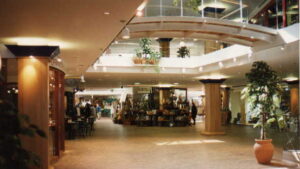 The Kringlan Mall in Reykjavik.